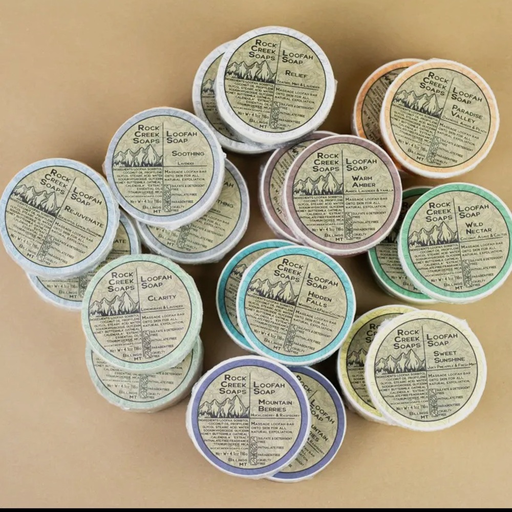 Rejuvenate Loofah Soap (Eucalyptus, Peppermint & Lemon) - Picture 2 of 5